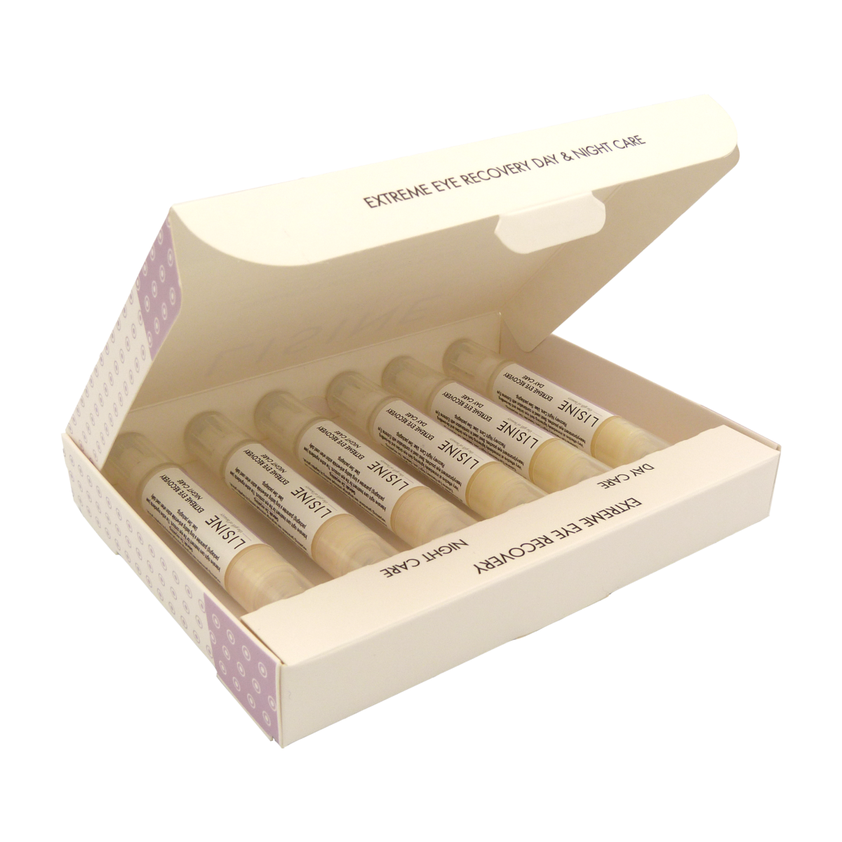 Lisine Extreme Eye Recovery Day & Night Care 6×4 ml